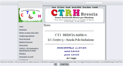 Desktop Screenshot of ctrhbrescia.it